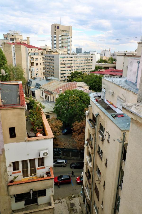 Athenee Palace Apartment - Panoramic View Terrace & Balcony - Free Minibar Βουκουρέστι Εξωτερικό φωτογραφία