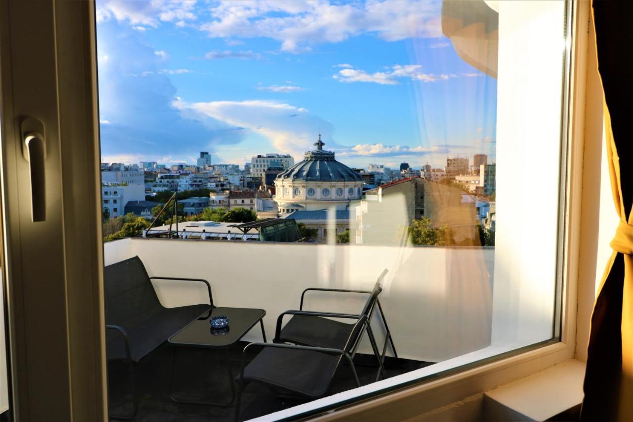 Athenee Palace Apartment - Panoramic View Terrace & Balcony - Free Minibar Βουκουρέστι Εξωτερικό φωτογραφία